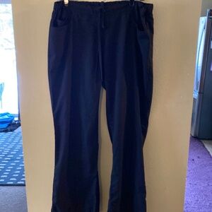 Black Scrub Pants Large
